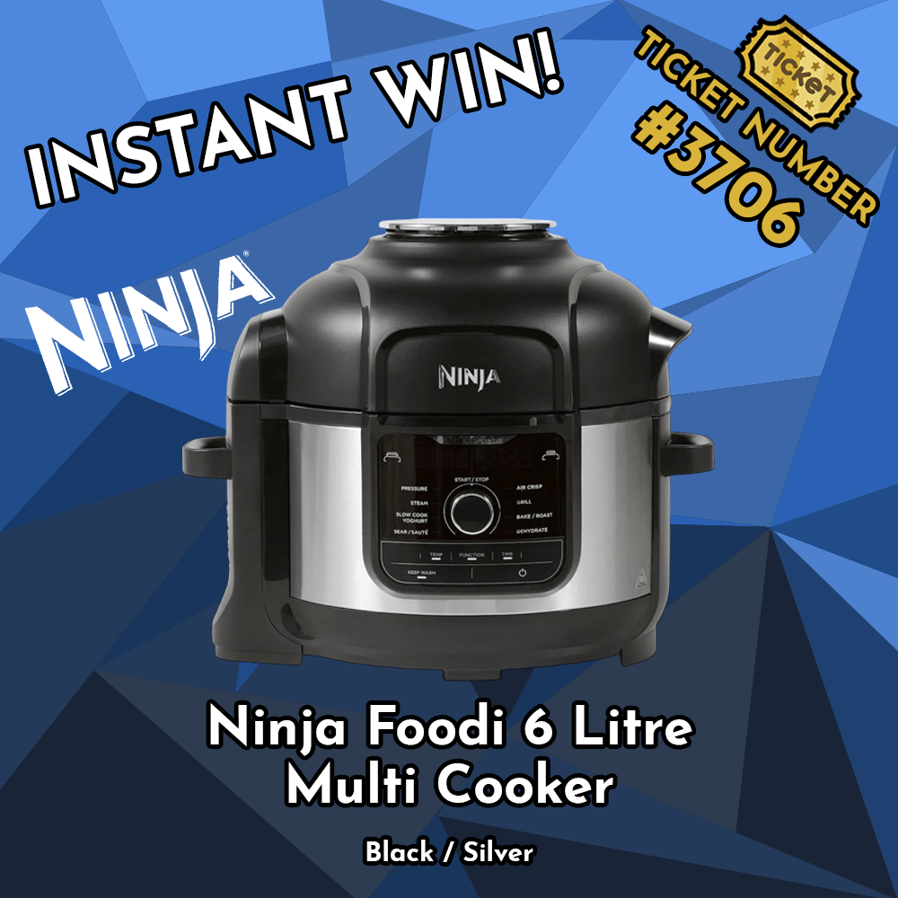 Reece Robinson Won the Ninja Foodi 6 Litre Multi Cooker Cotswold Competitions